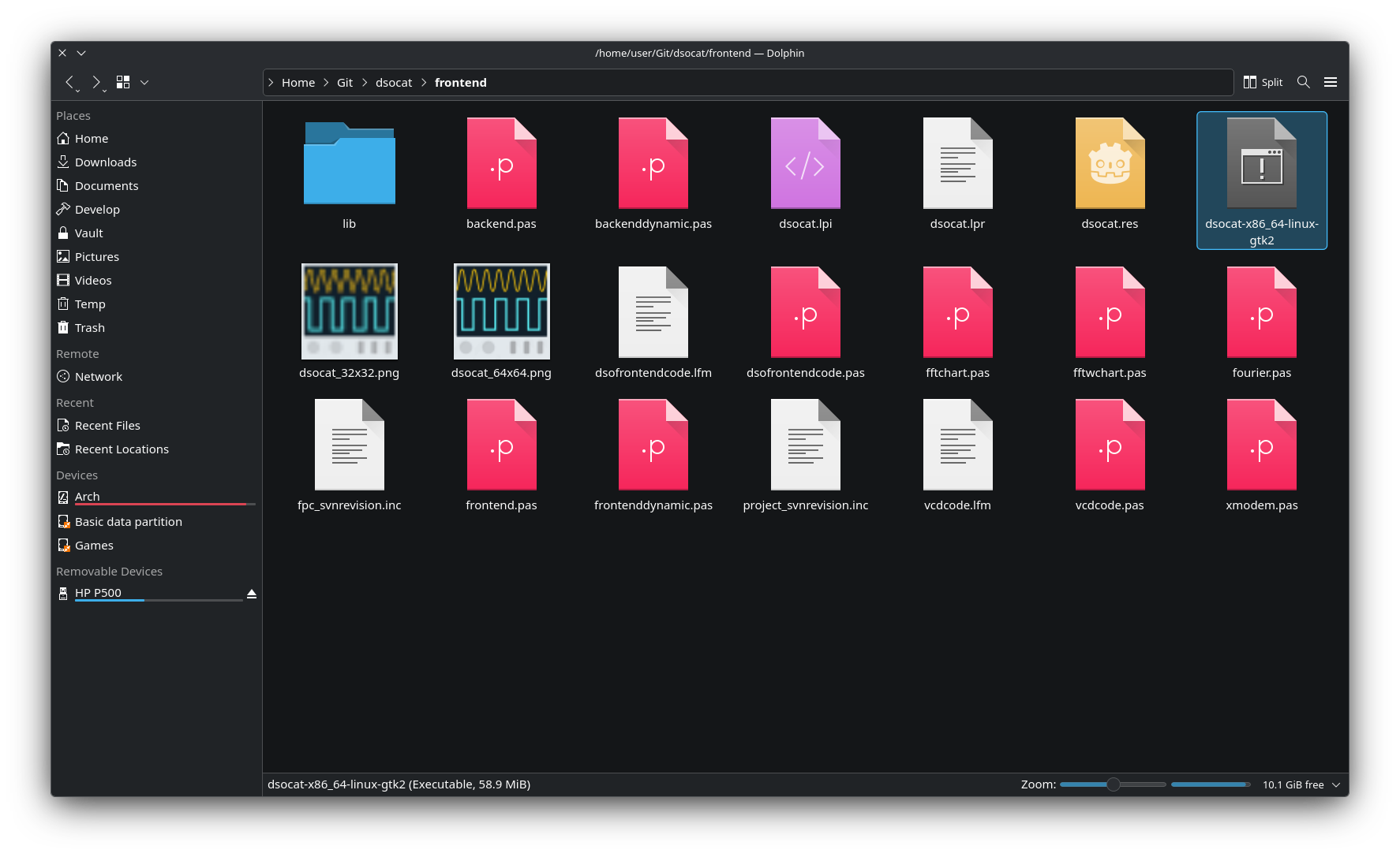 Frontend directory